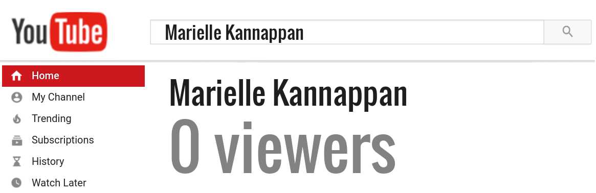 Marielle Kannappan youtube subscribers