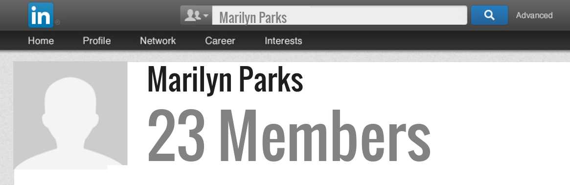 Marilyn Parks linkedin profile