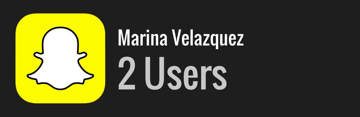 Marina Velazquez snapchat