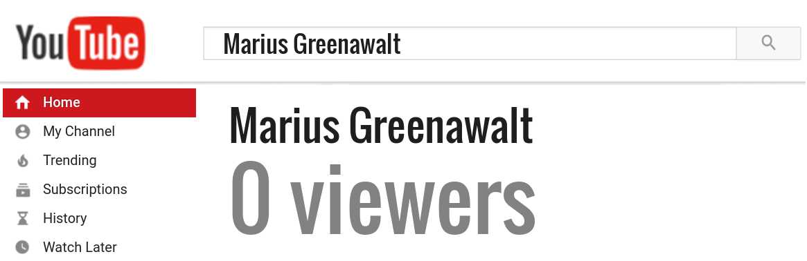 Marius Greenawalt youtube subscribers