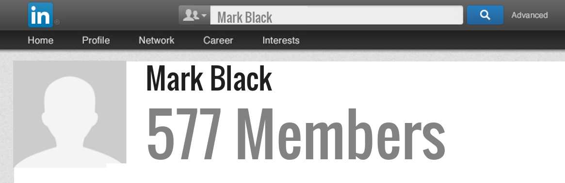 Mark Black linkedin profile