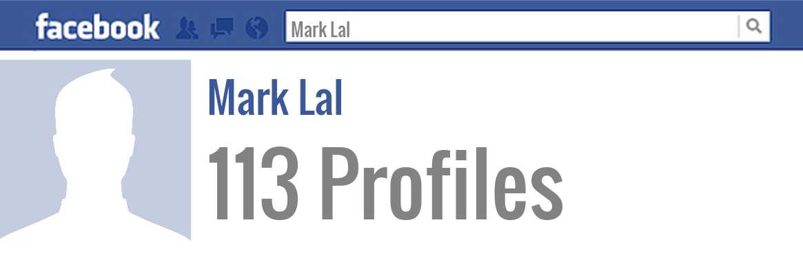 Mark Lal facebook profiles