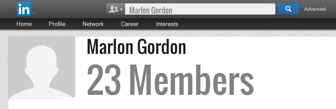 Marlon Gordon linkedin profile