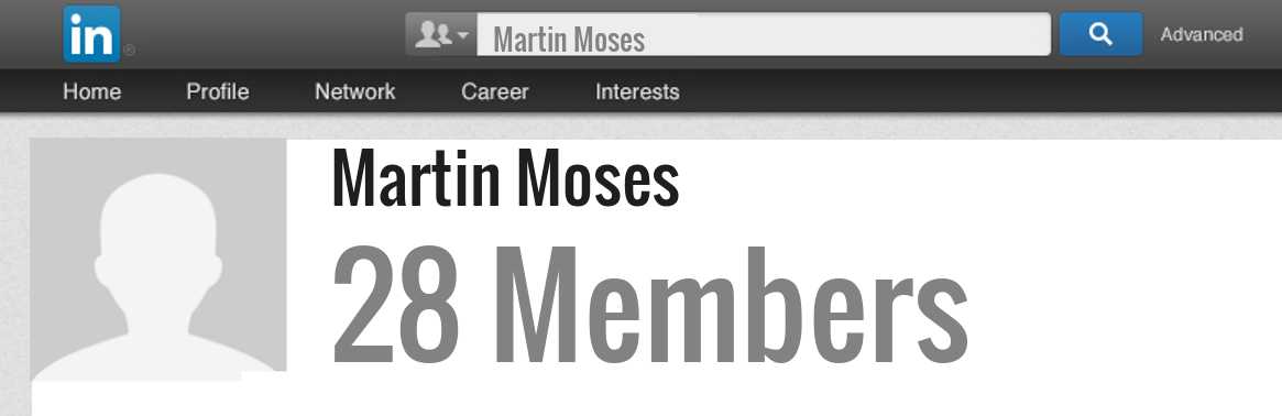 Martin Moses linkedin profile