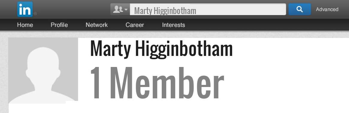 Marty Higginbotham linkedin profile