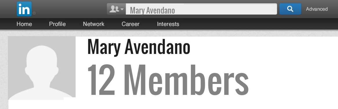 Mary Avendano linkedin profile