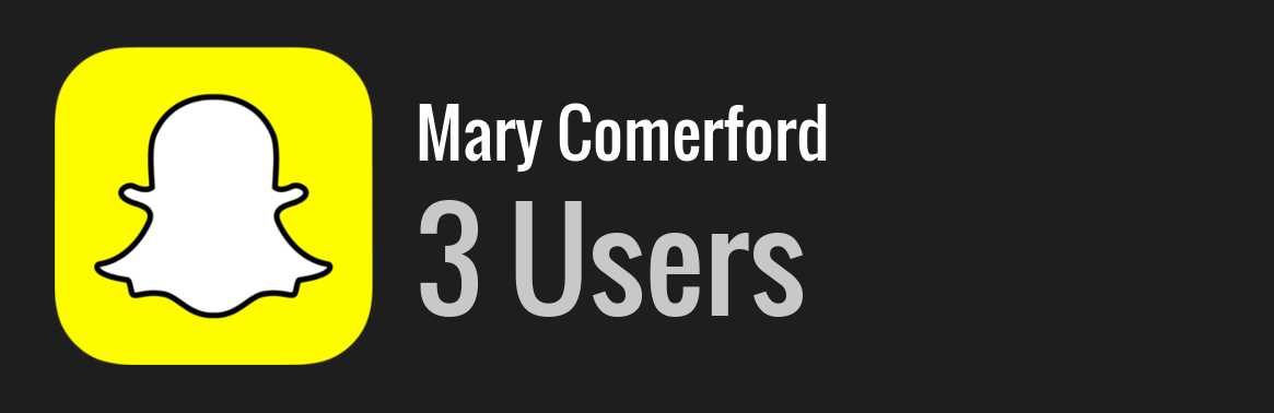 Mary Comerford snapchat