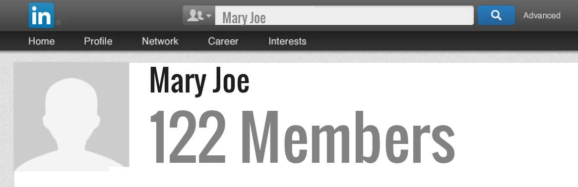 Mary Joe linkedin profile
