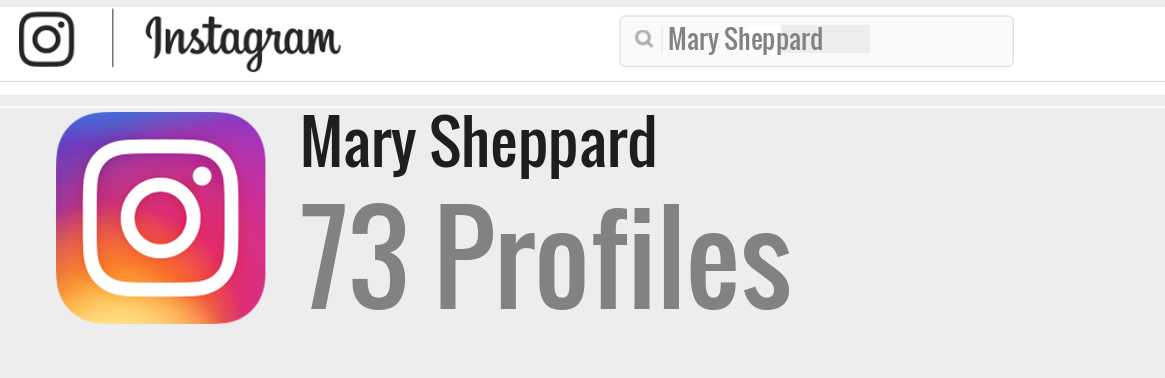 Mary Sheppard instagram account