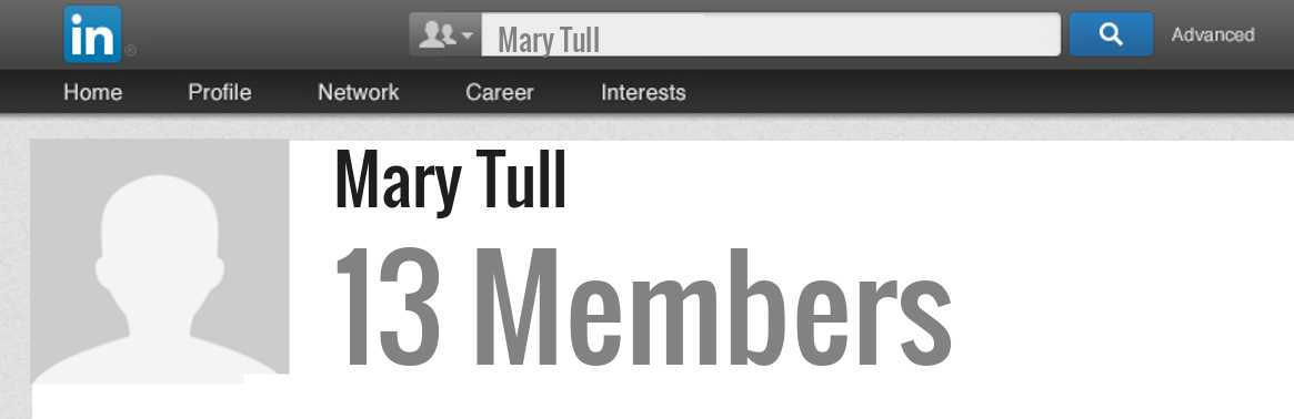 Mary Tull linkedin profile