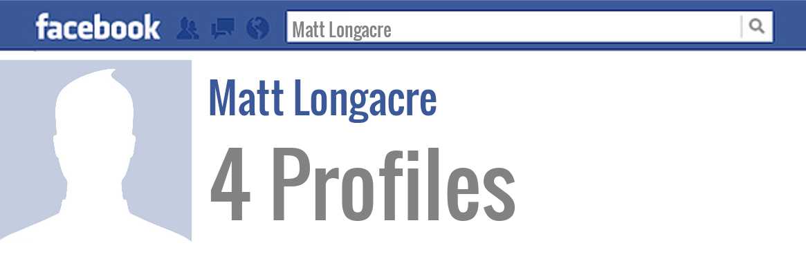 Matt Longacre facebook profiles
