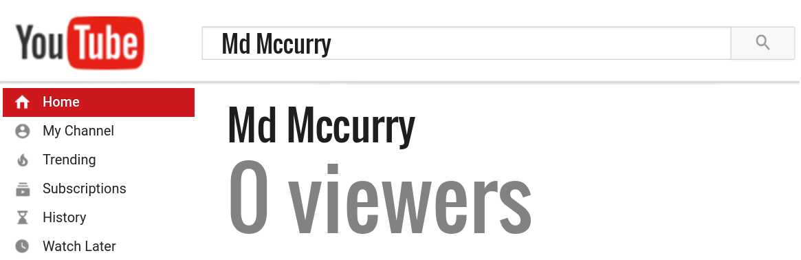 Md Mccurry youtube subscribers