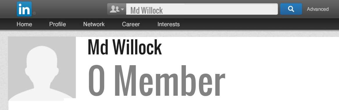 Md Willock linkedin profile