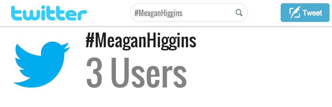 Meagan Higgins twitter account