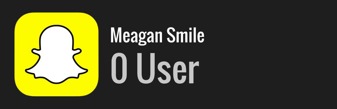 Meagan Smile snapchat