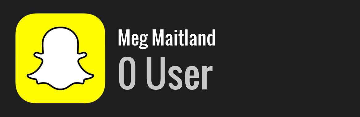 Meg Maitland snapchat