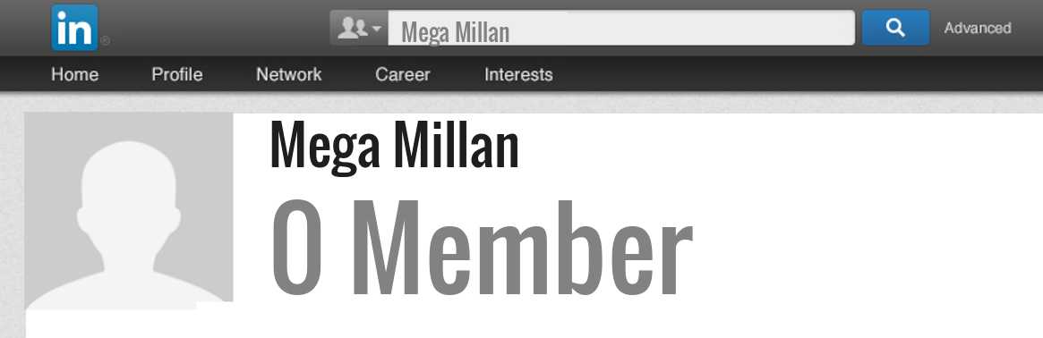 Mega Millan linkedin profile