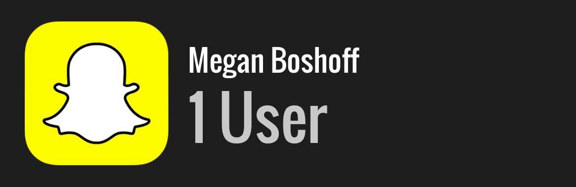 Megan Boshoff snapchat