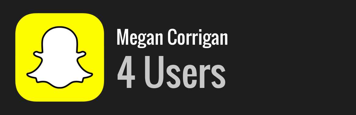 Megan Corrigan snapchat