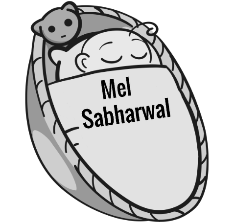 Mel Sabharwal sleeping baby