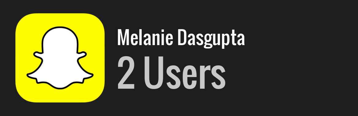 Melanie Dasgupta snapchat