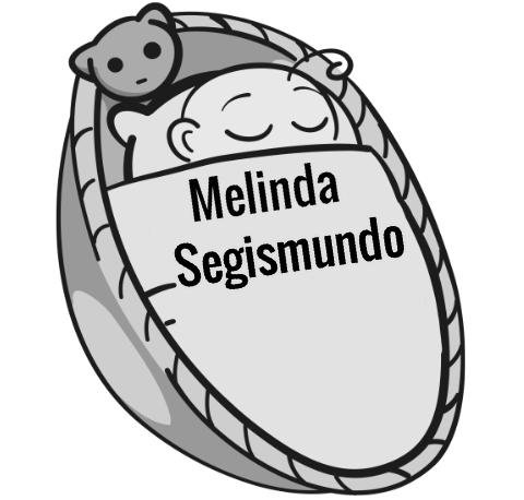 Melinda Segismundo sleeping baby
