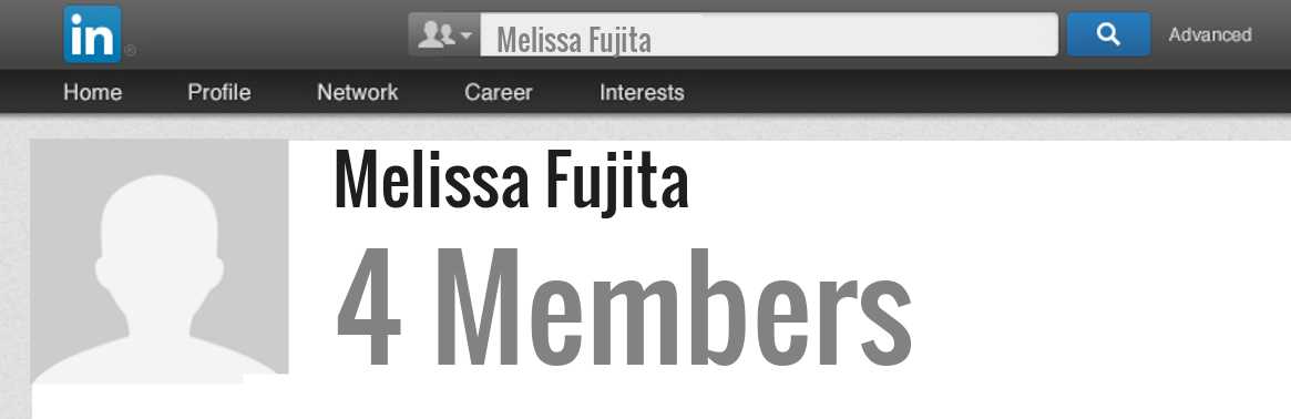 Melissa Fujita linkedin profile
