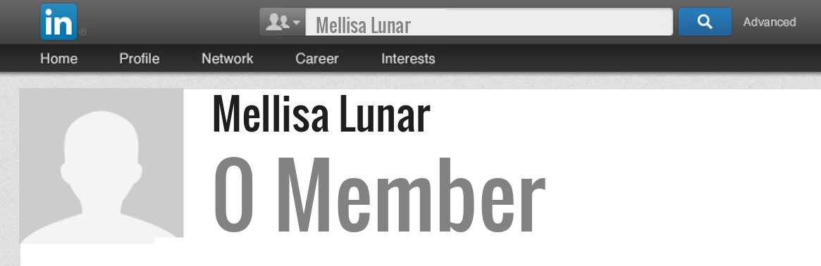 Mellisa Lunar linkedin profile