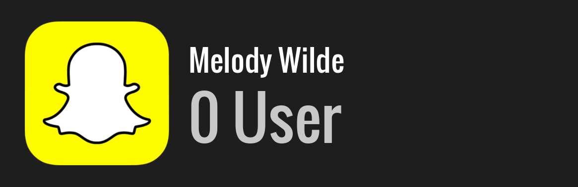Melody wilde