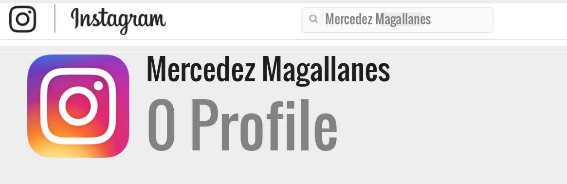 Mercedez Magallanes instagram account