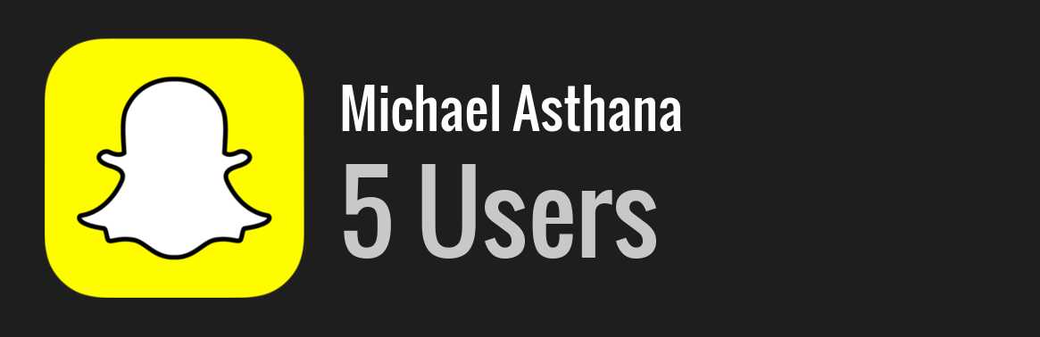 Michael Asthana snapchat