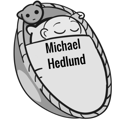 Michael Hedlund sleeping baby