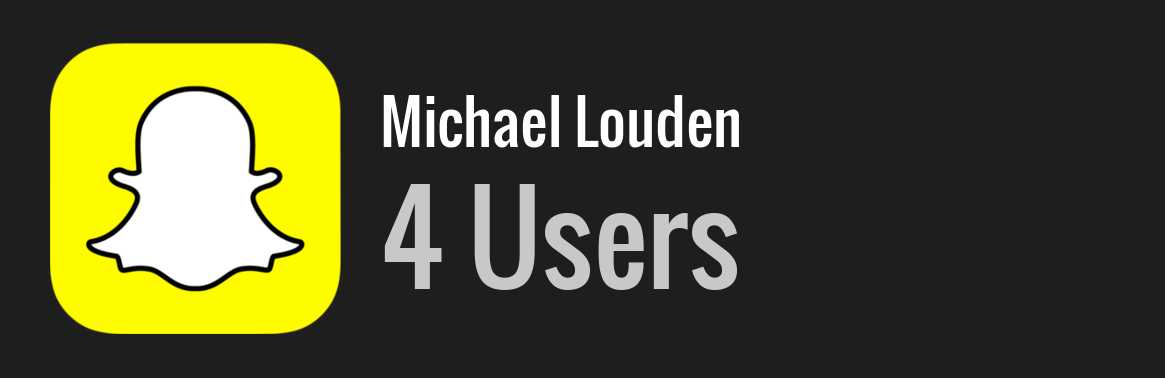 Michael Louden snapchat