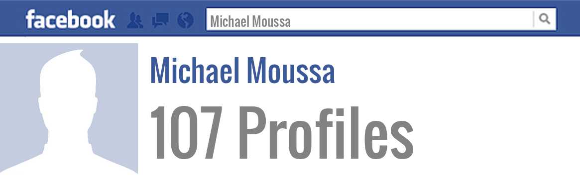 Michael Moussa facebook profiles