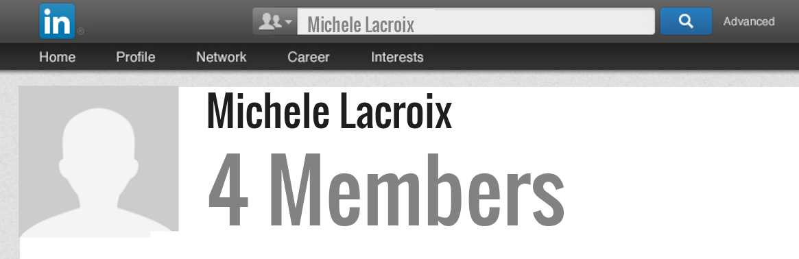 Michele Lacroix linkedin profile