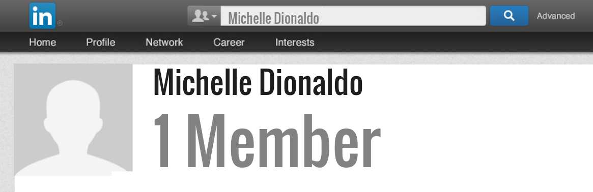 Michelle Dionaldo linkedin profile