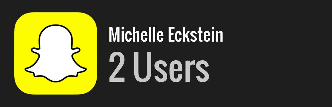 Michelle Eckstein snapchat