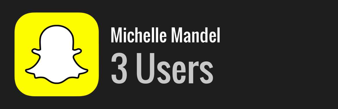 Michelle Mandel snapchat