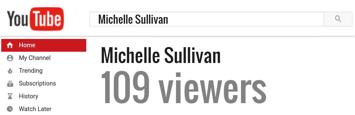 Michelle Sullivan youtube subscribers