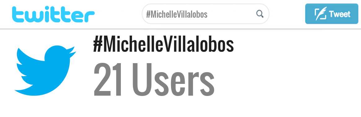 Michelle Villalobos twitter account