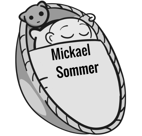 Mickael Sommer sleeping baby
