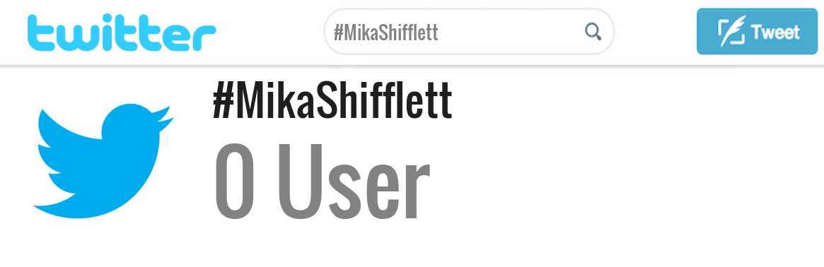 Mika Shifflett twitter account
