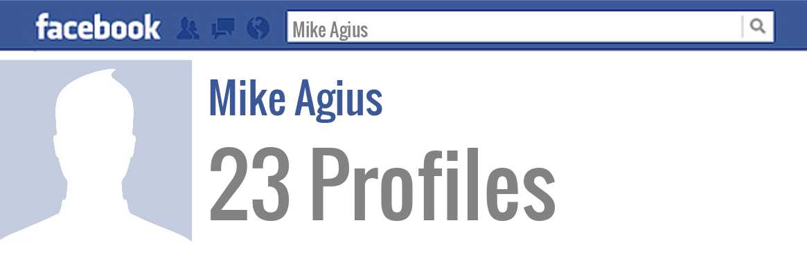 Mike Agius facebook profiles