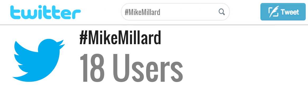 Mike Millard twitter account