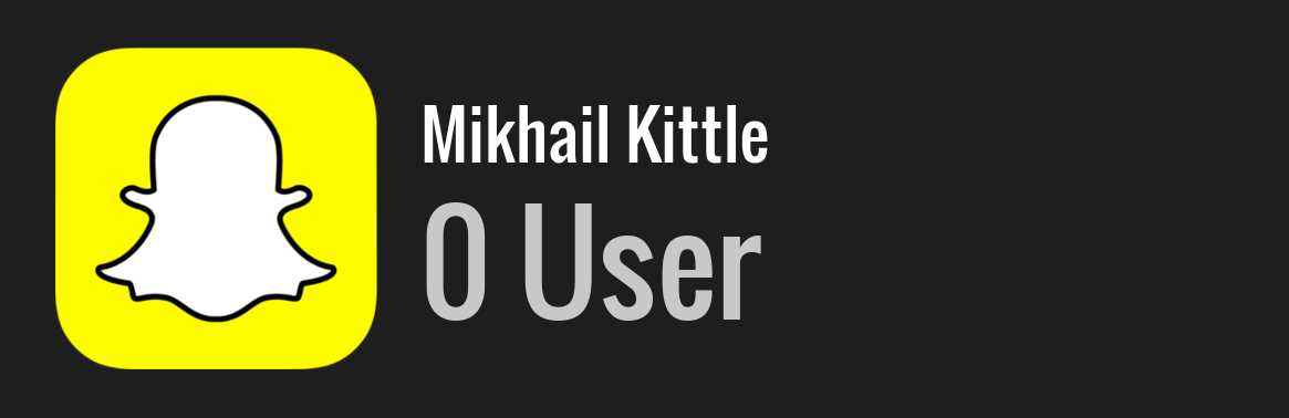 Mikhail Kittle snapchat