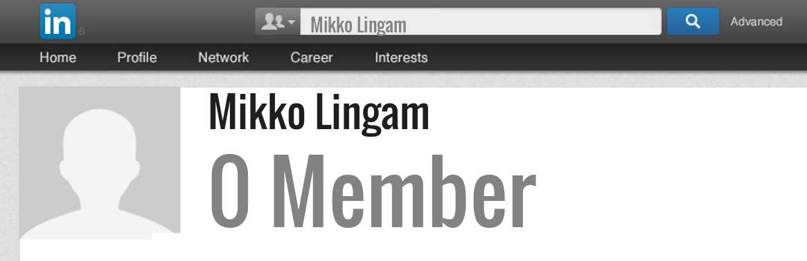 Mikko Lingam linkedin profile