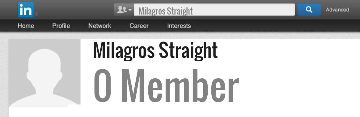 Milagros Straight linkedin profile