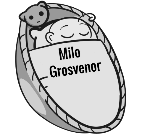 Milo Grosvenor sleeping baby