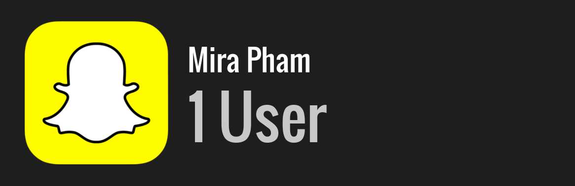 Mira Pham snapchat