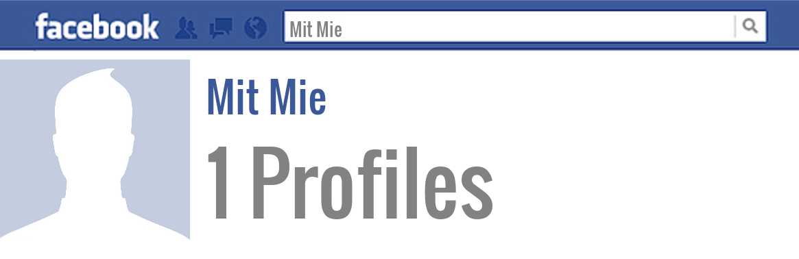 Mit Mie facebook profiles